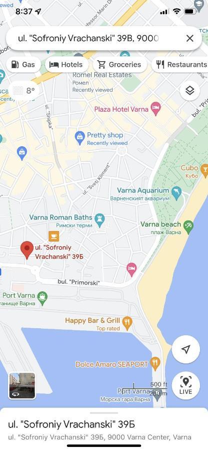 New Luxury Furnished Apartment - Beach, Varna Center & Fast Wi-Fi Экстерьер фото