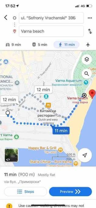 New Luxury Furnished Apartment - Beach, Varna Center & Fast Wi-Fi Экстерьер фото